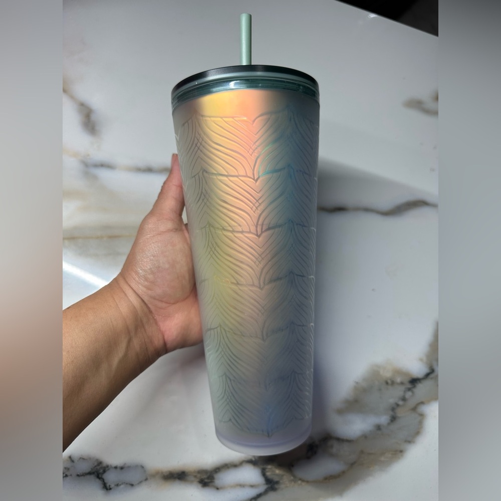 Starbucks Iridescent Venti Tumbler with Straw